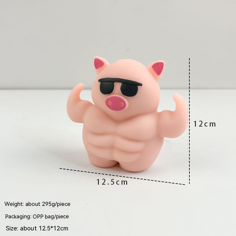 Free the Pig Squeeze Toy