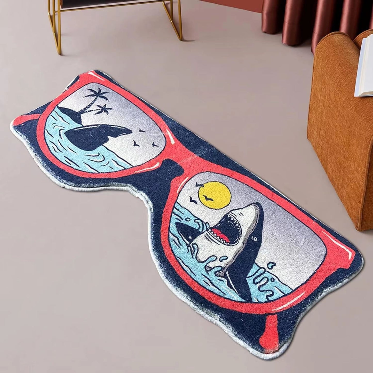 Cute Thick Cashmere Animal Rug