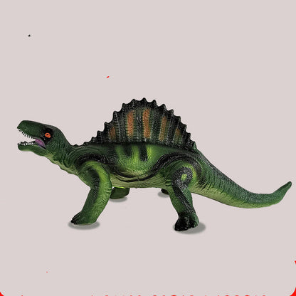 Children's sound soft rubber dinosaur model toy