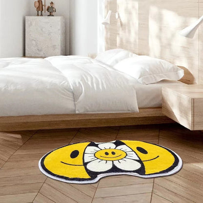 Cute Thick Cashmere Animal Rug