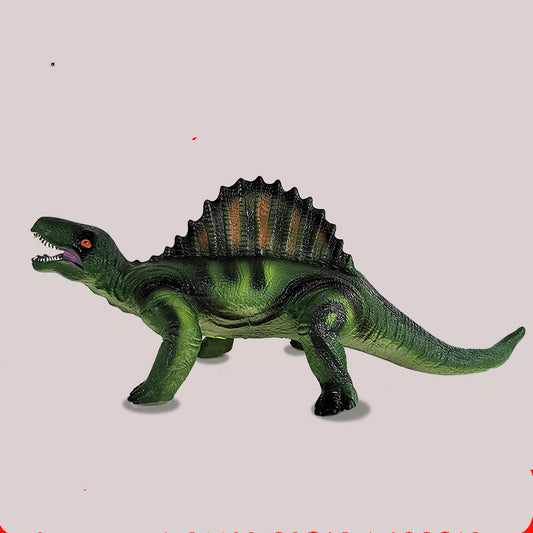 Children's sound soft rubber dinosaur model toy