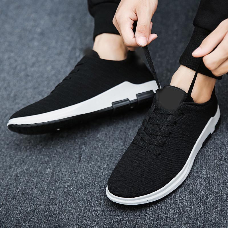 Lace-up Breathable Shoes, Light Sports Casual Shoes