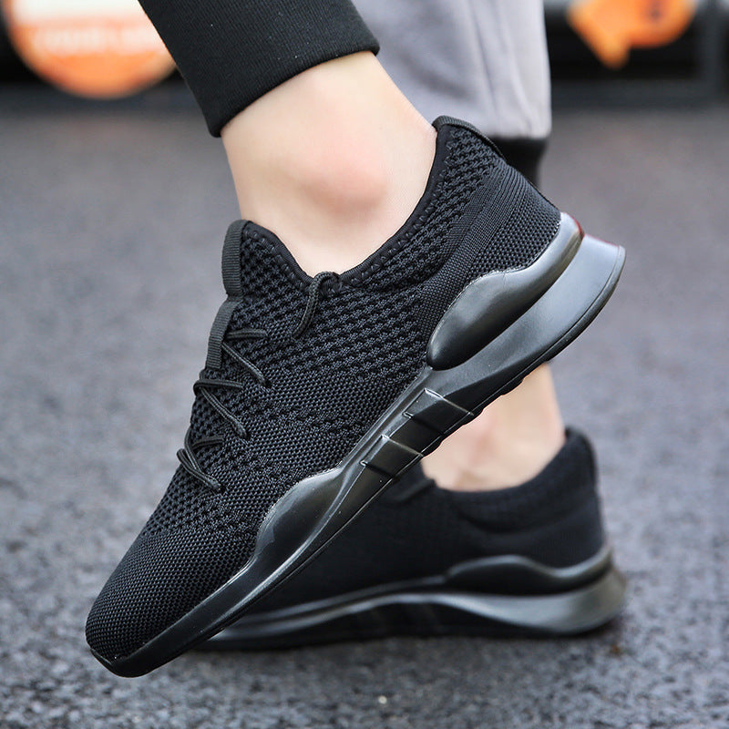 Lace-up Breathable Shoes, Light Sports Casual Shoes