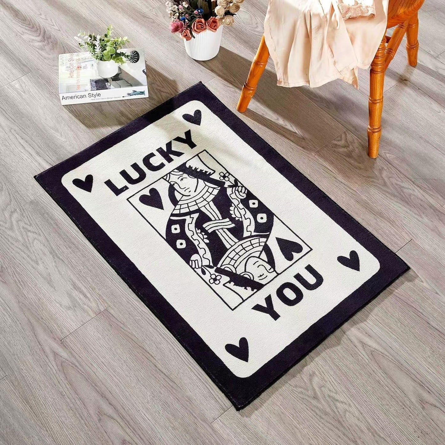 Cute Thick Cashmere Animal Rug